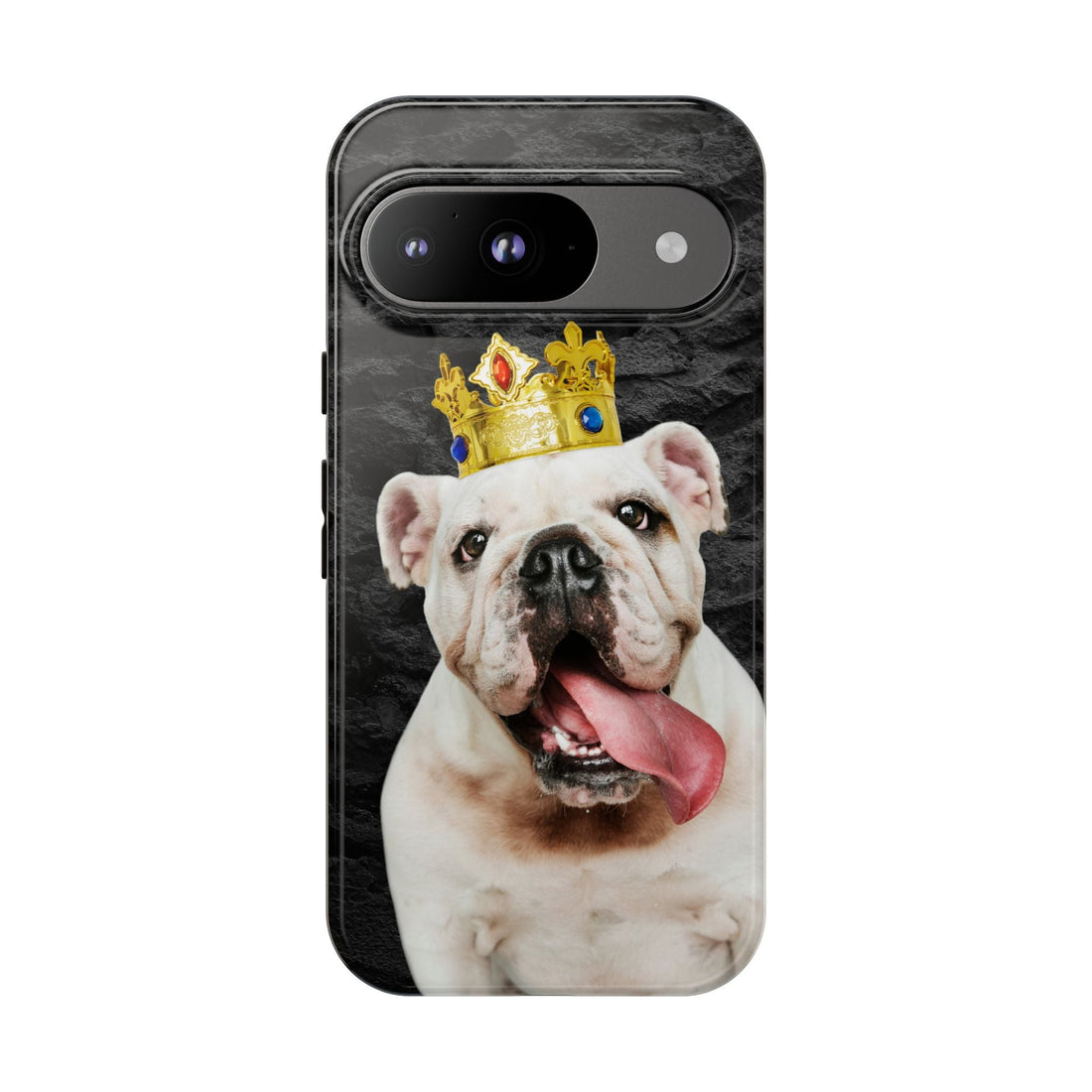 Crowned Dog Phone Case – Unique Pet Gift