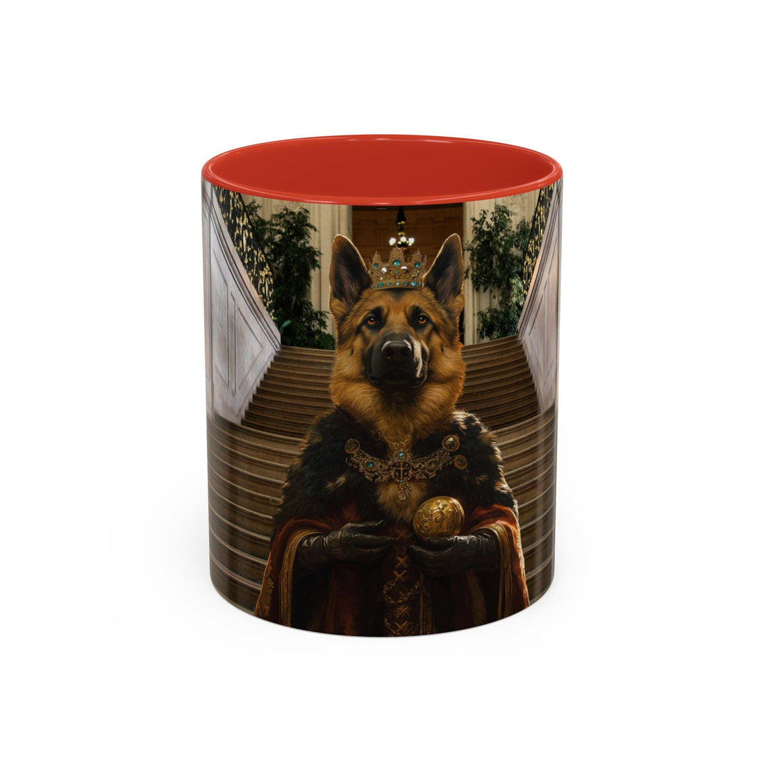 Regal German Shepherd Mug – Dog Lover Gift
