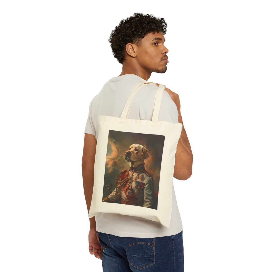 Whimsical Dog Art Tote – Eco-Friendly Gift