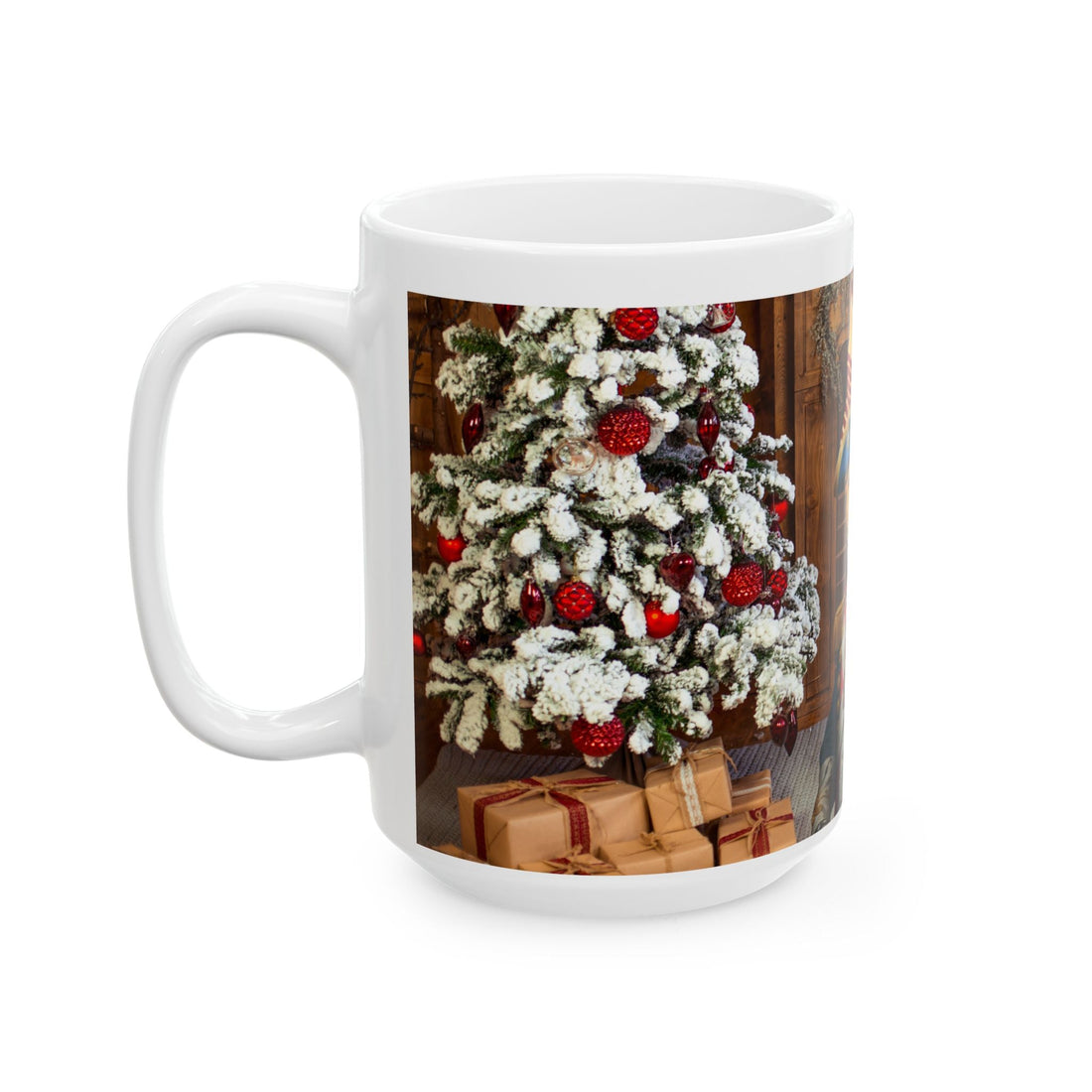 Whimsical Beagle Mug – Festive Holiday Gift