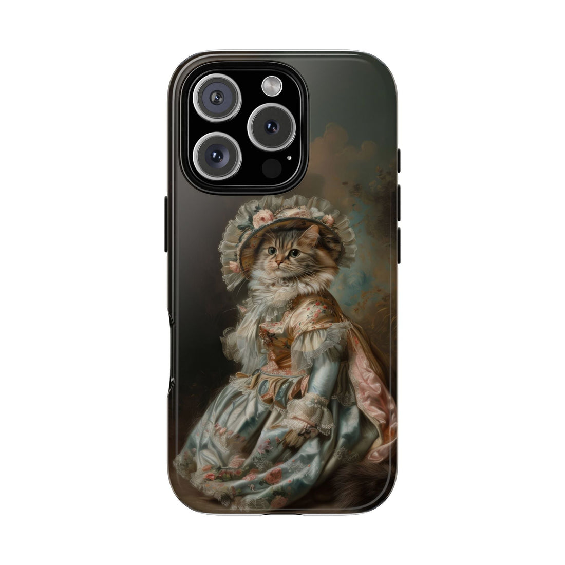 Charming Vintage Cat Phone Case – Unique Gift