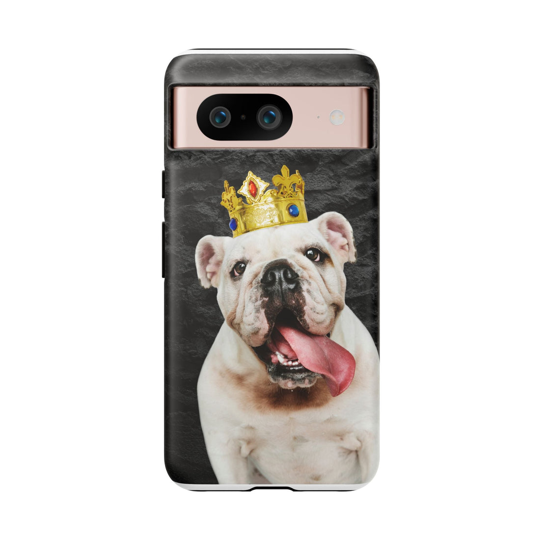 Crowned Dog Phone Case – Unique Pet Gift