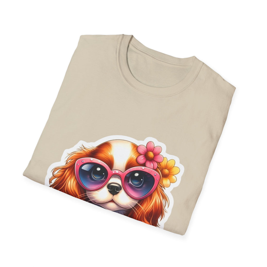 Cute Dog Glasses T-Shirt – Pet Lover Gift