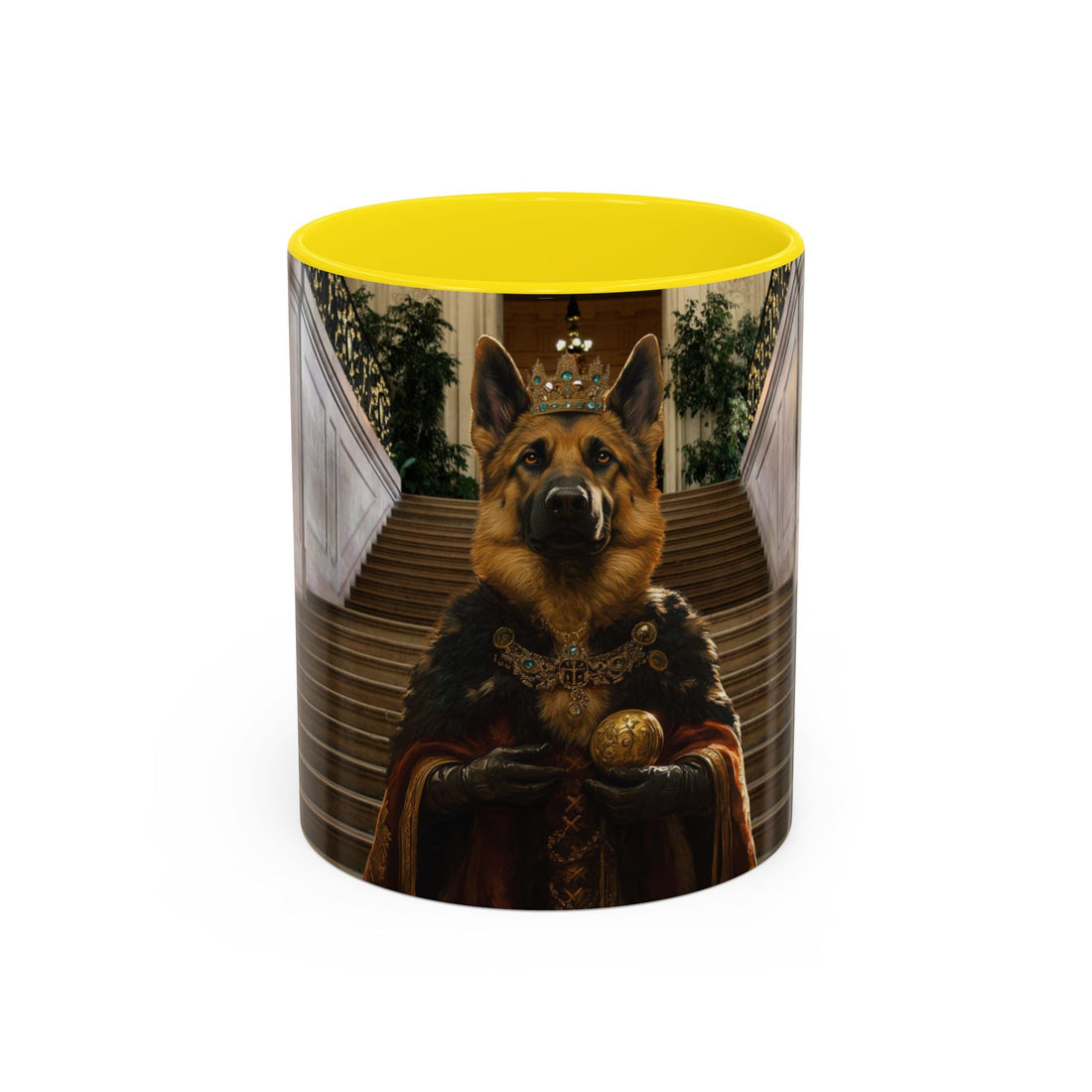 Regal German Shepherd Mug – Dog Lover Gift