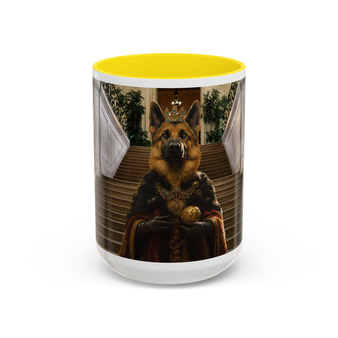 Regal German Shepherd Mug – Dog Lover Gift