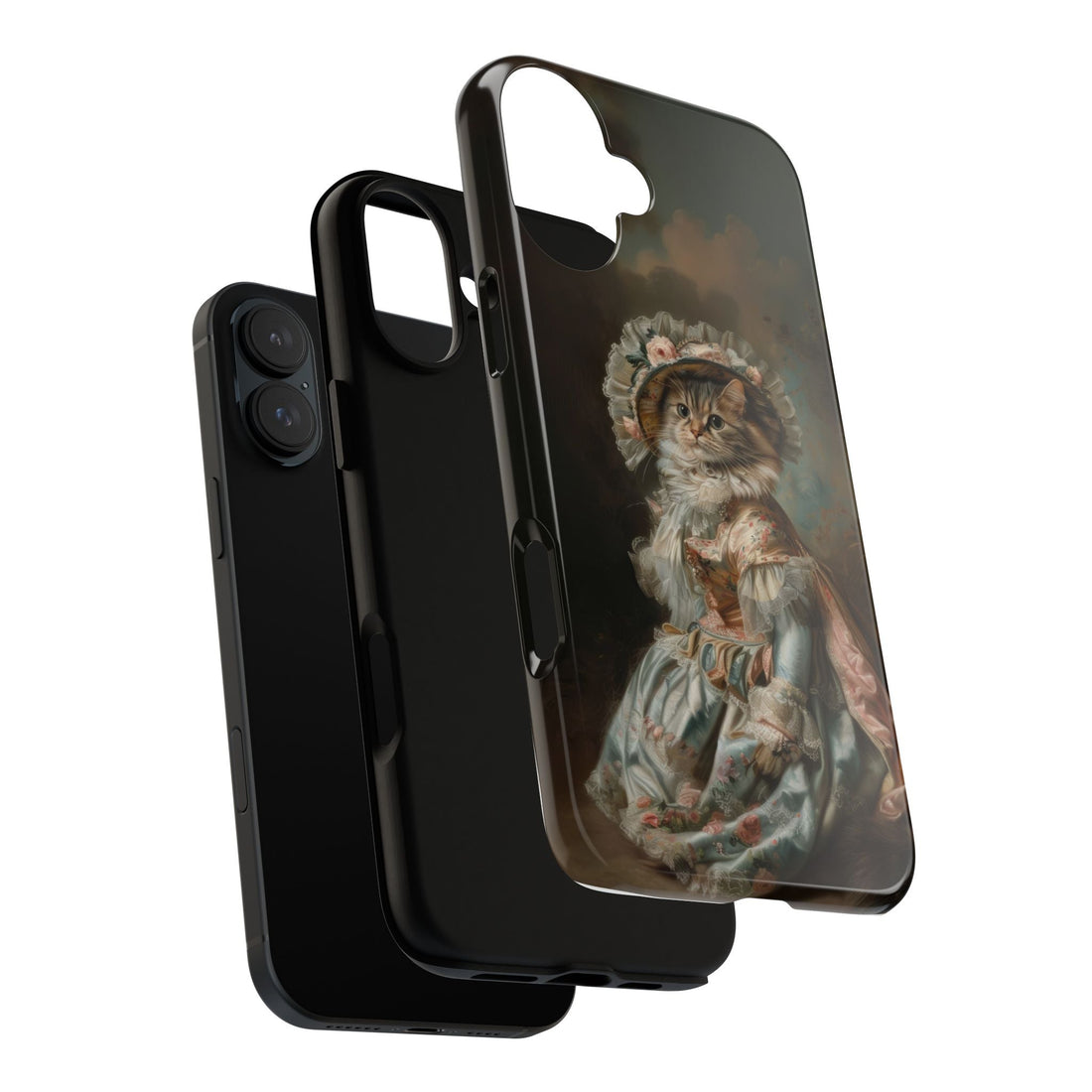 Charming Vintage Cat Phone Case – Unique Gift