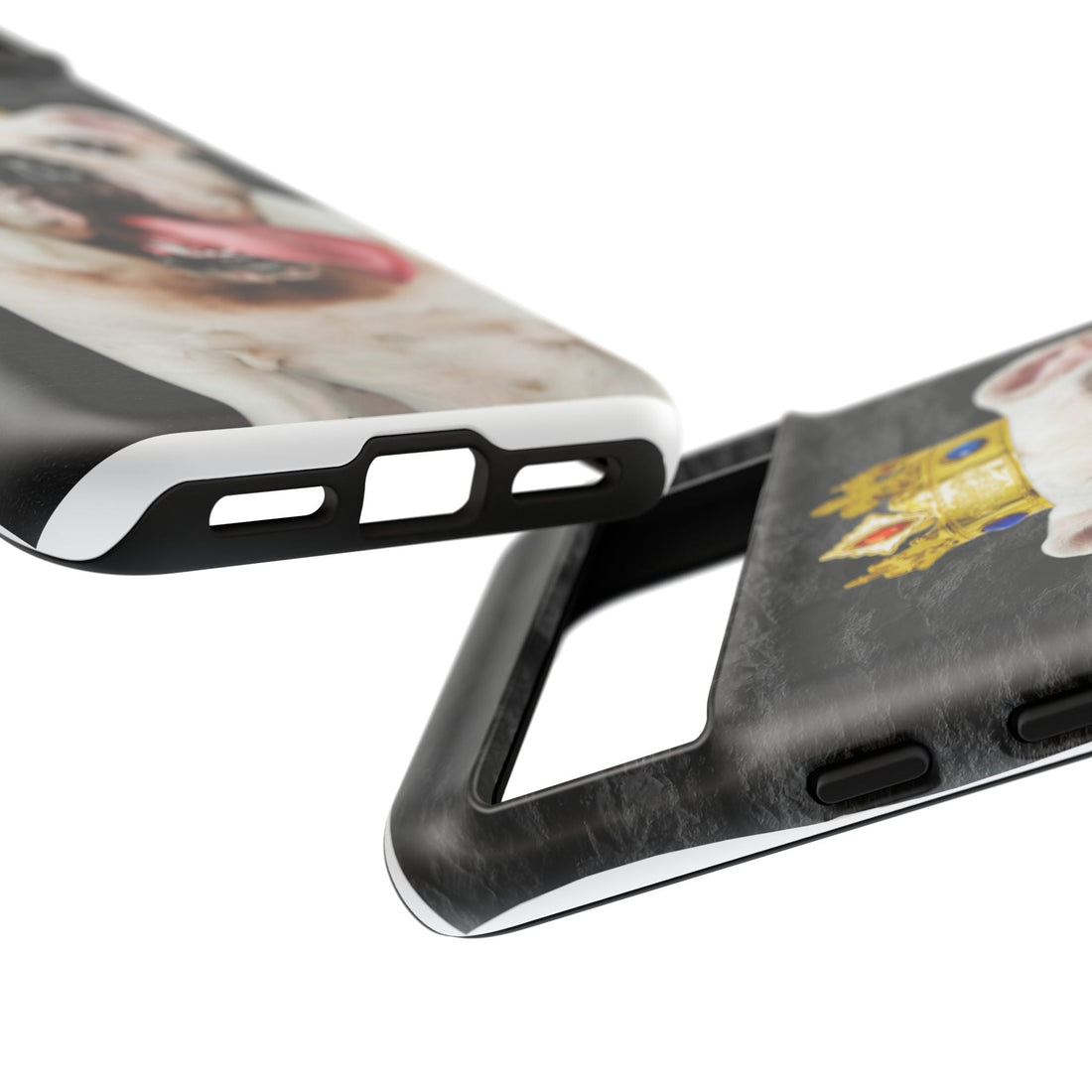 Crowned Dog Phone Case – Unique Pet Gift