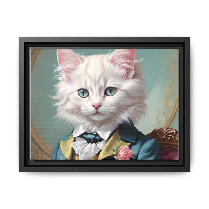 Framed Cat Portrait Art – Unique Wall Decor
