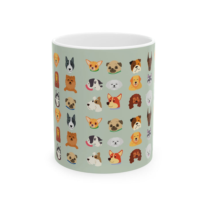 Cute Dog Breed Ceramic Mug – Dog Lover Gift