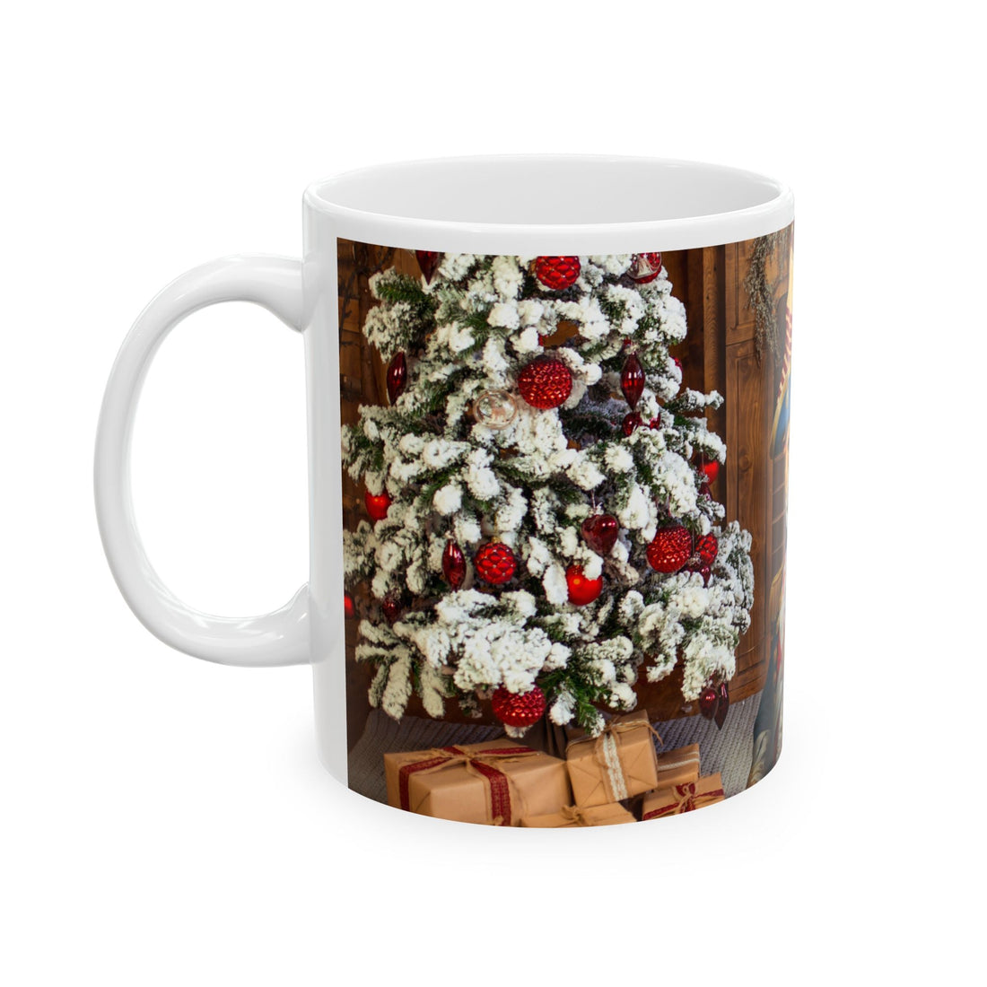 Whimsical Beagle Mug – Festive Holiday Gift