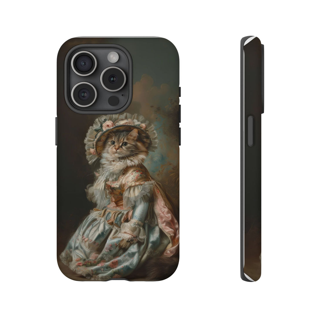 Charming Vintage Cat Phone Case – Unique Gift