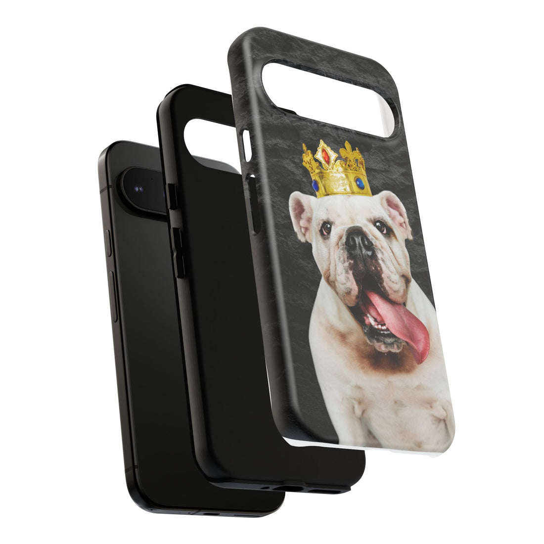 Crowned Dog Phone Case – Unique Pet Gift