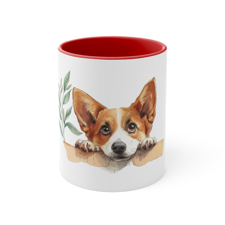 Corgi Lover Mug – Colorful Dog Accent Cup