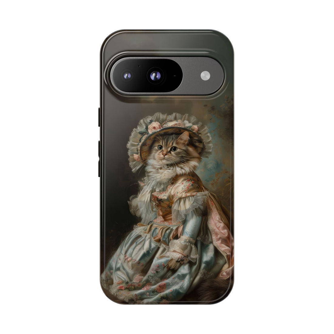 Charming Vintage Cat Phone Case – Unique Gift