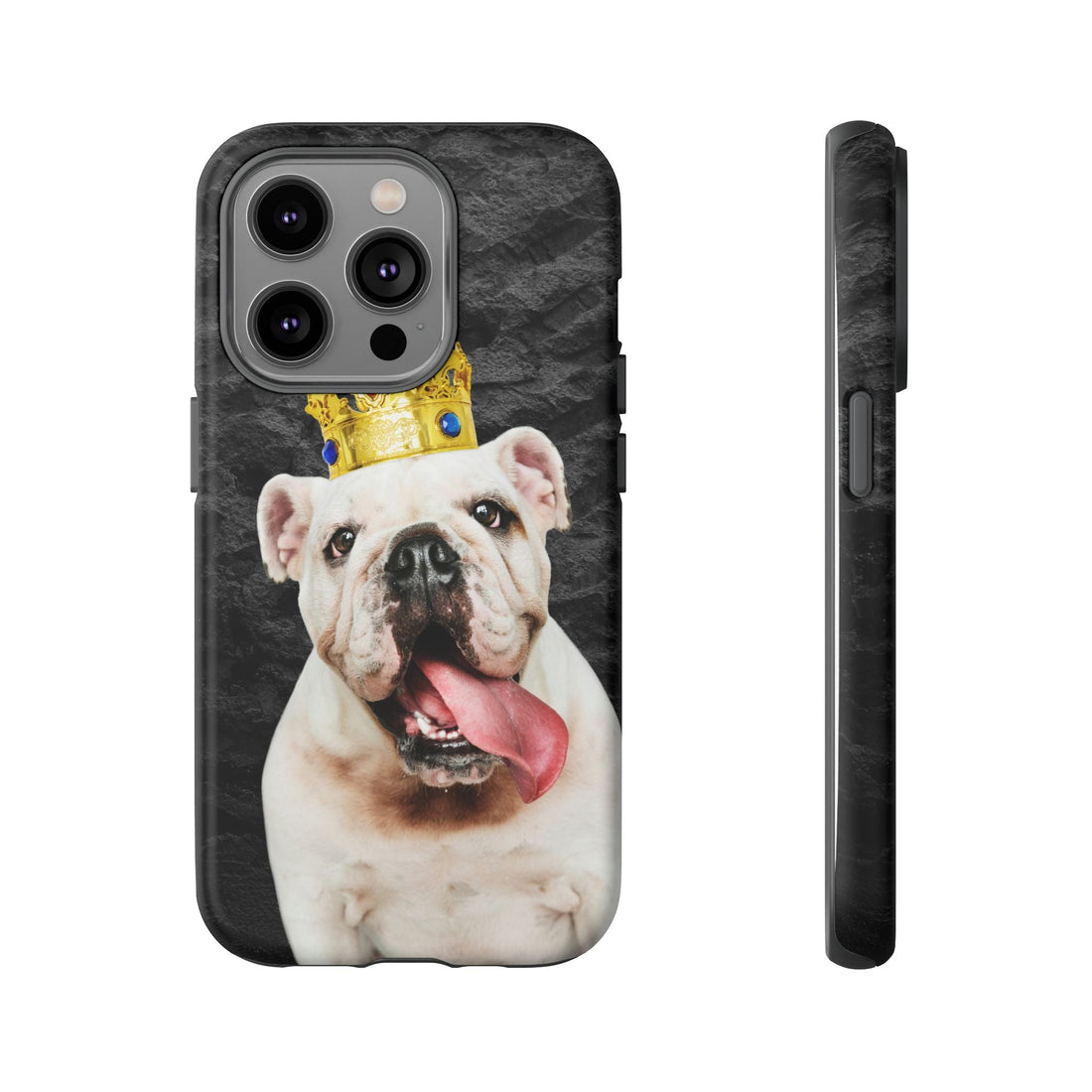 Crowned Dog Phone Case – Unique Pet Gift