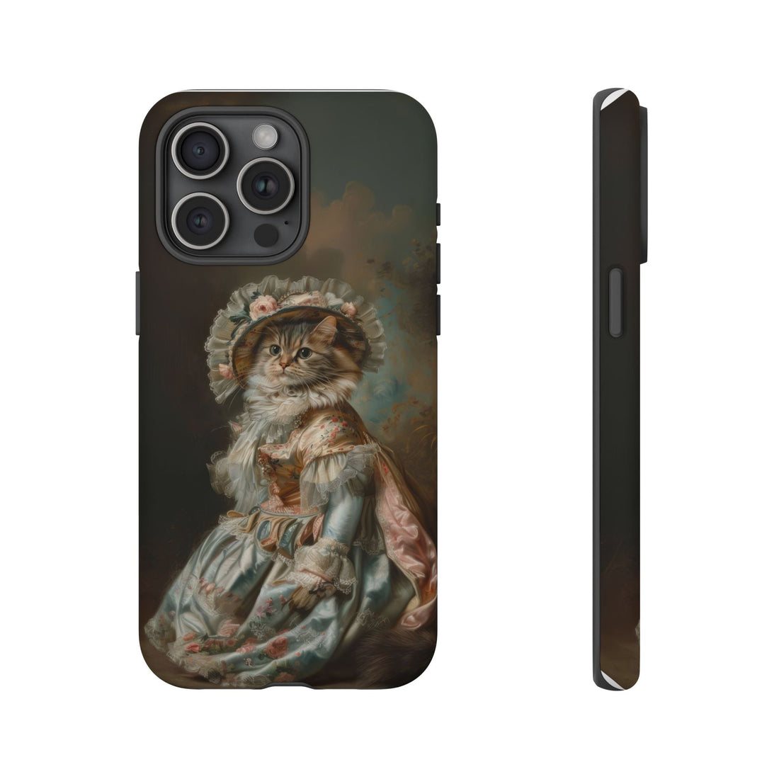 Charming Vintage Cat Phone Case – Unique Gift