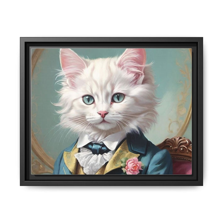 Framed Cat Portrait Art – Unique Wall Decor