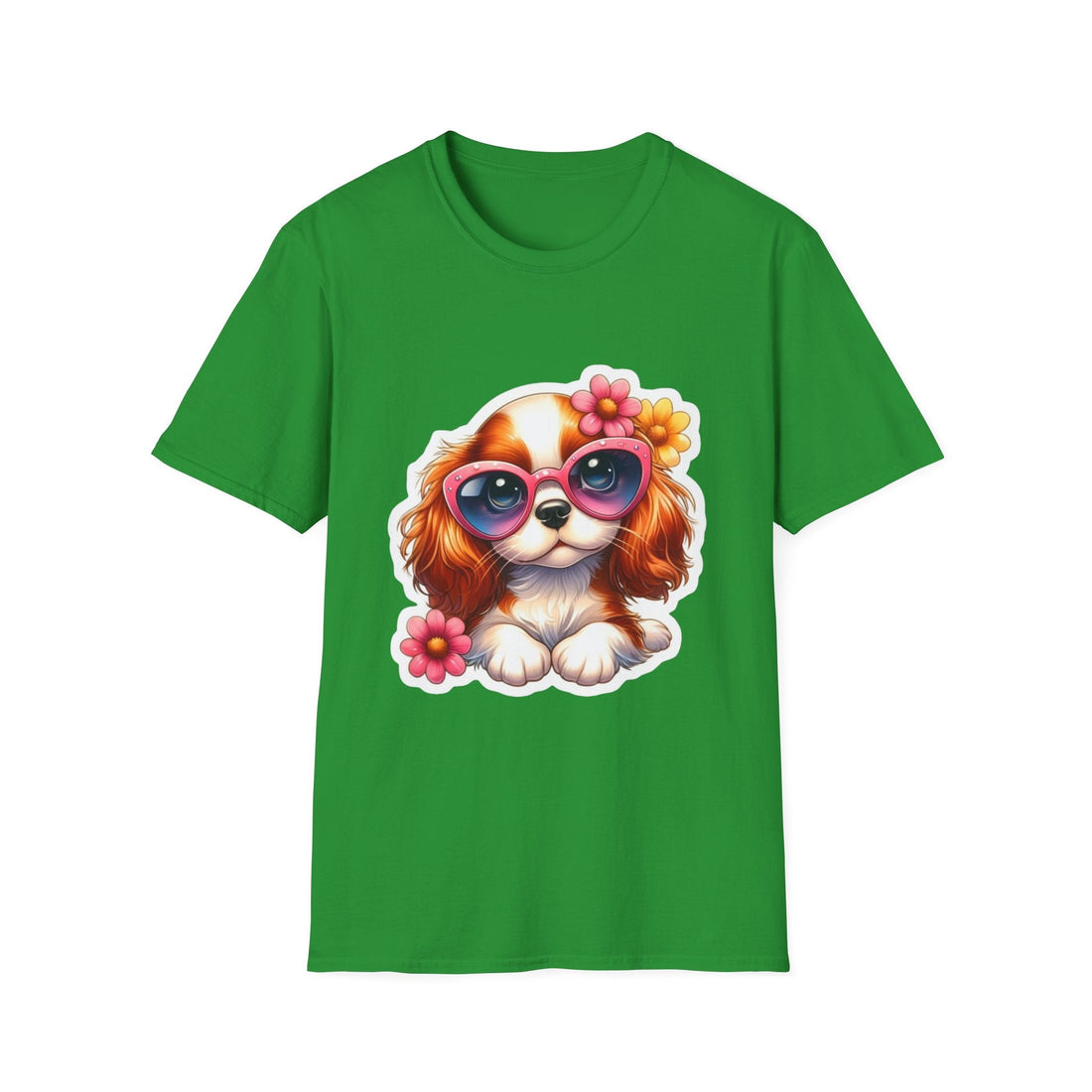 Cute Dog Glasses T-Shirt – Pet Lover Gift