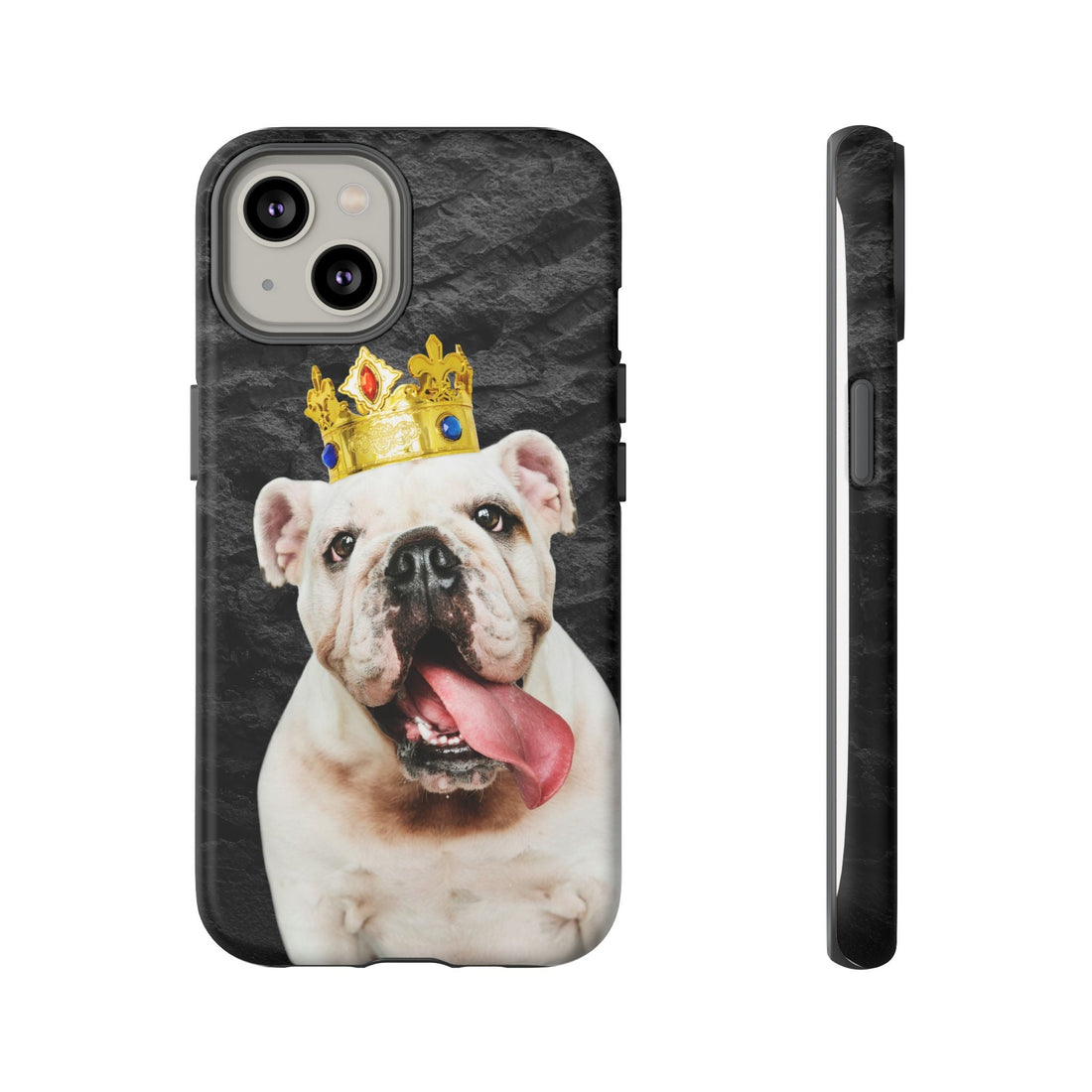 Crowned Dog Phone Case – Unique Pet Gift