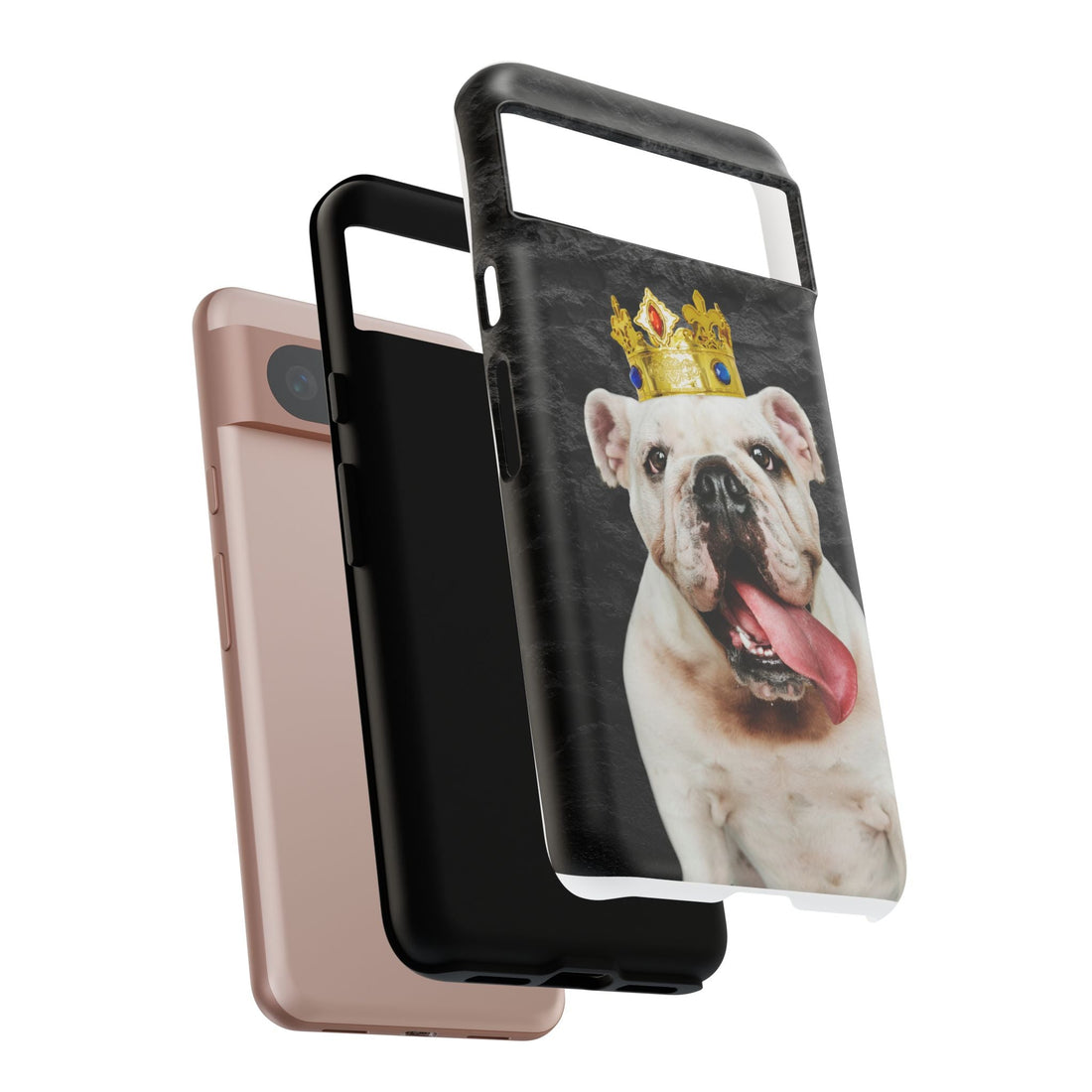 Crowned Dog Phone Case – Unique Pet Gift