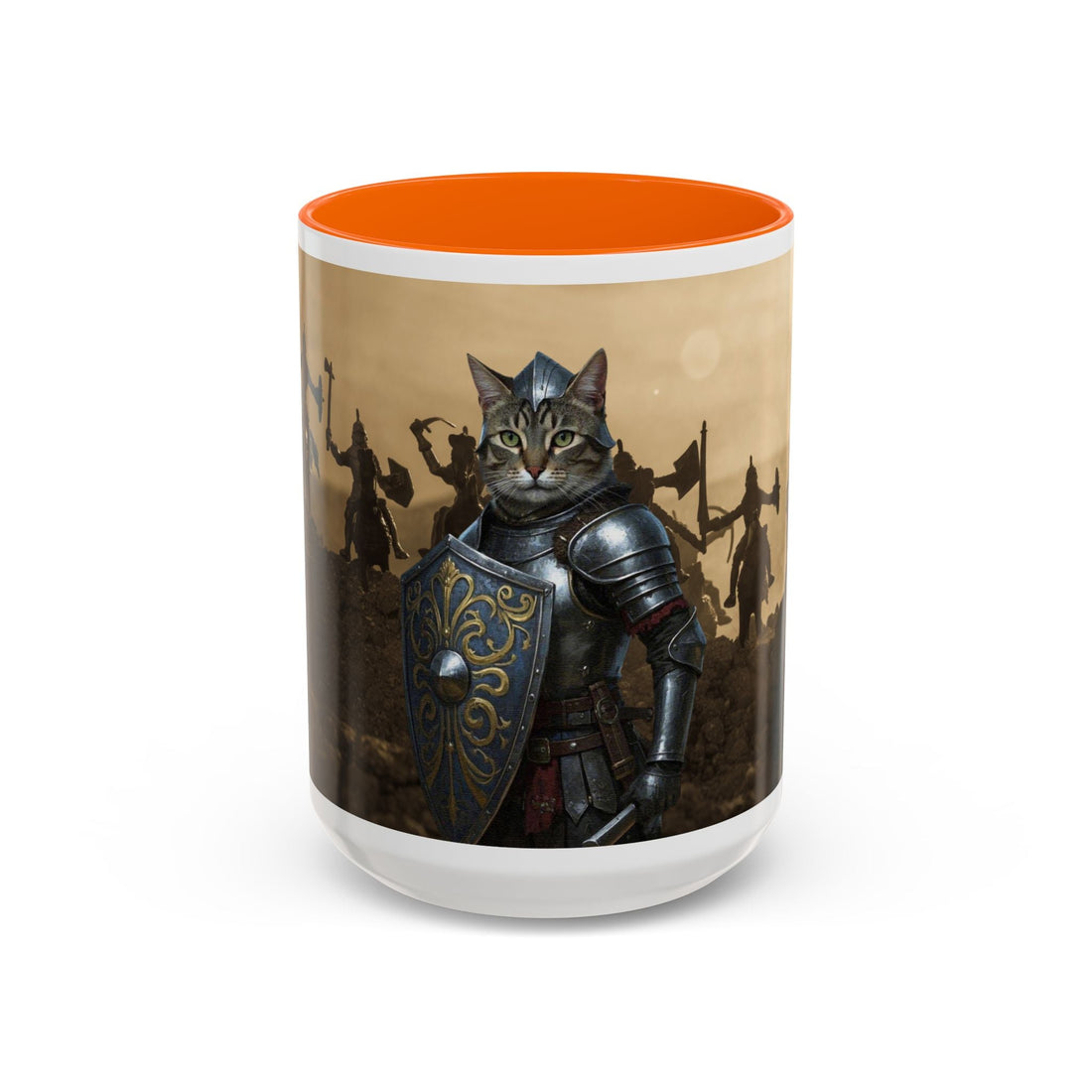Knight Cat Coffee Mug – Unique Fantasy Gift