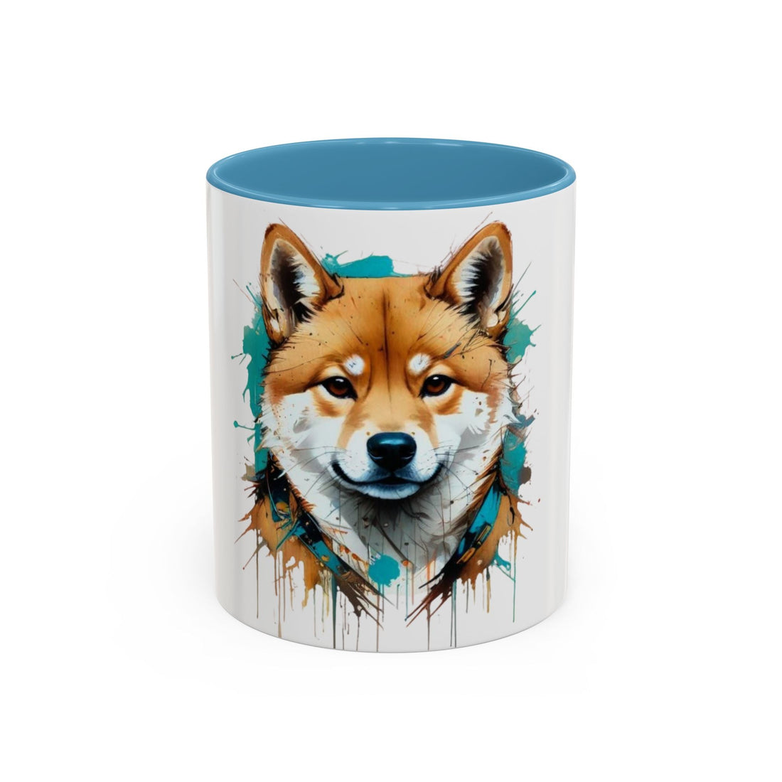 Artistic Shiba Inu Mug – Unique Dog Gift