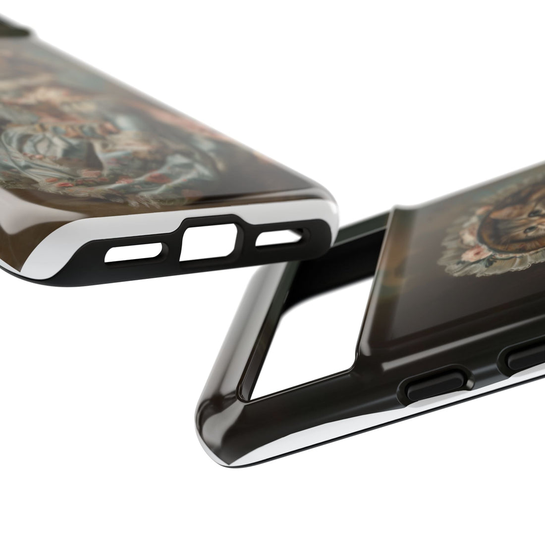 Charming Vintage Cat Phone Case – Unique Gift