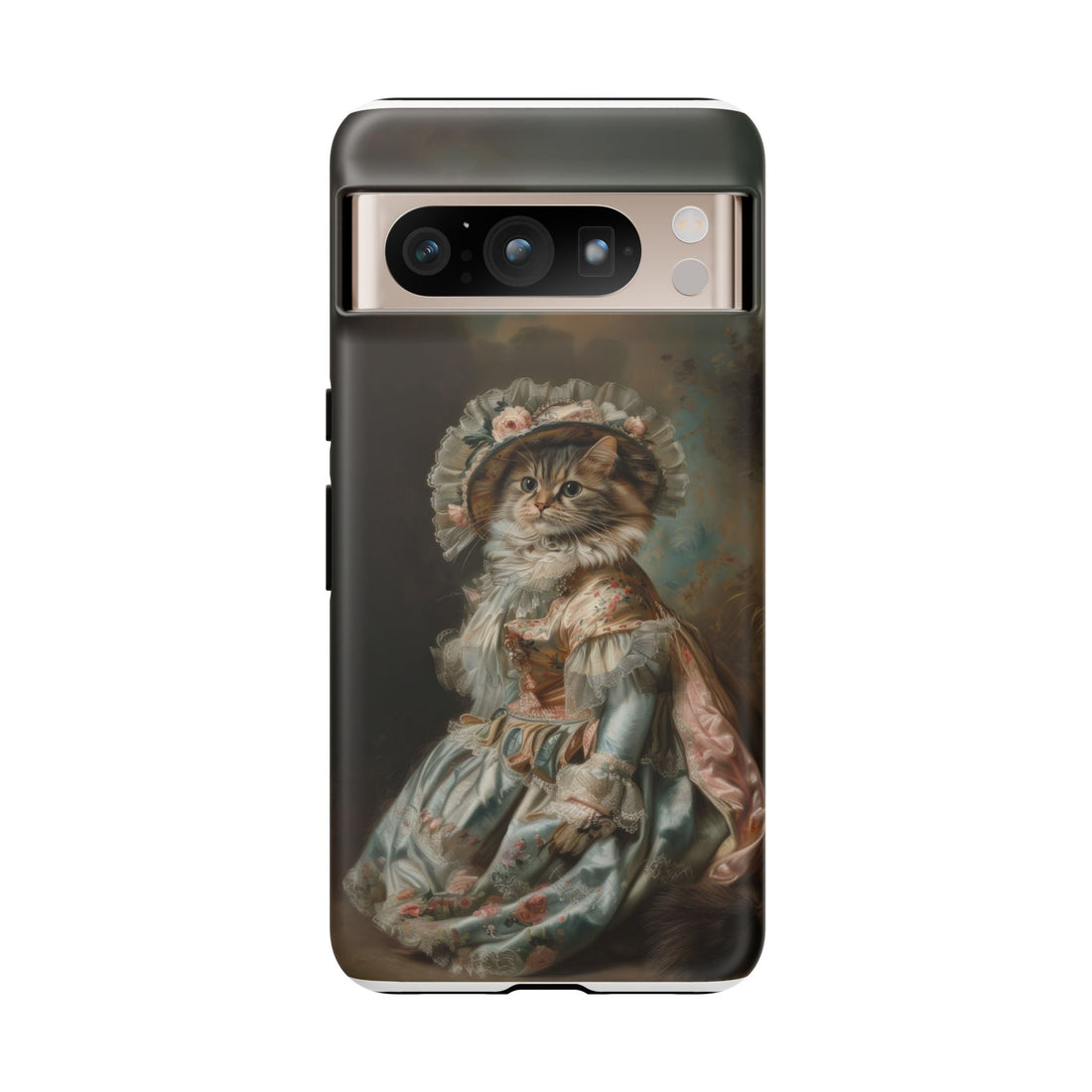 Charming Vintage Cat Phone Case – Unique Gift
