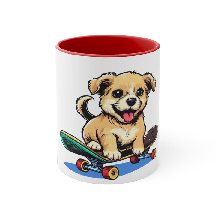 Skateboarding Puppy Mug – Funny Dog Gift