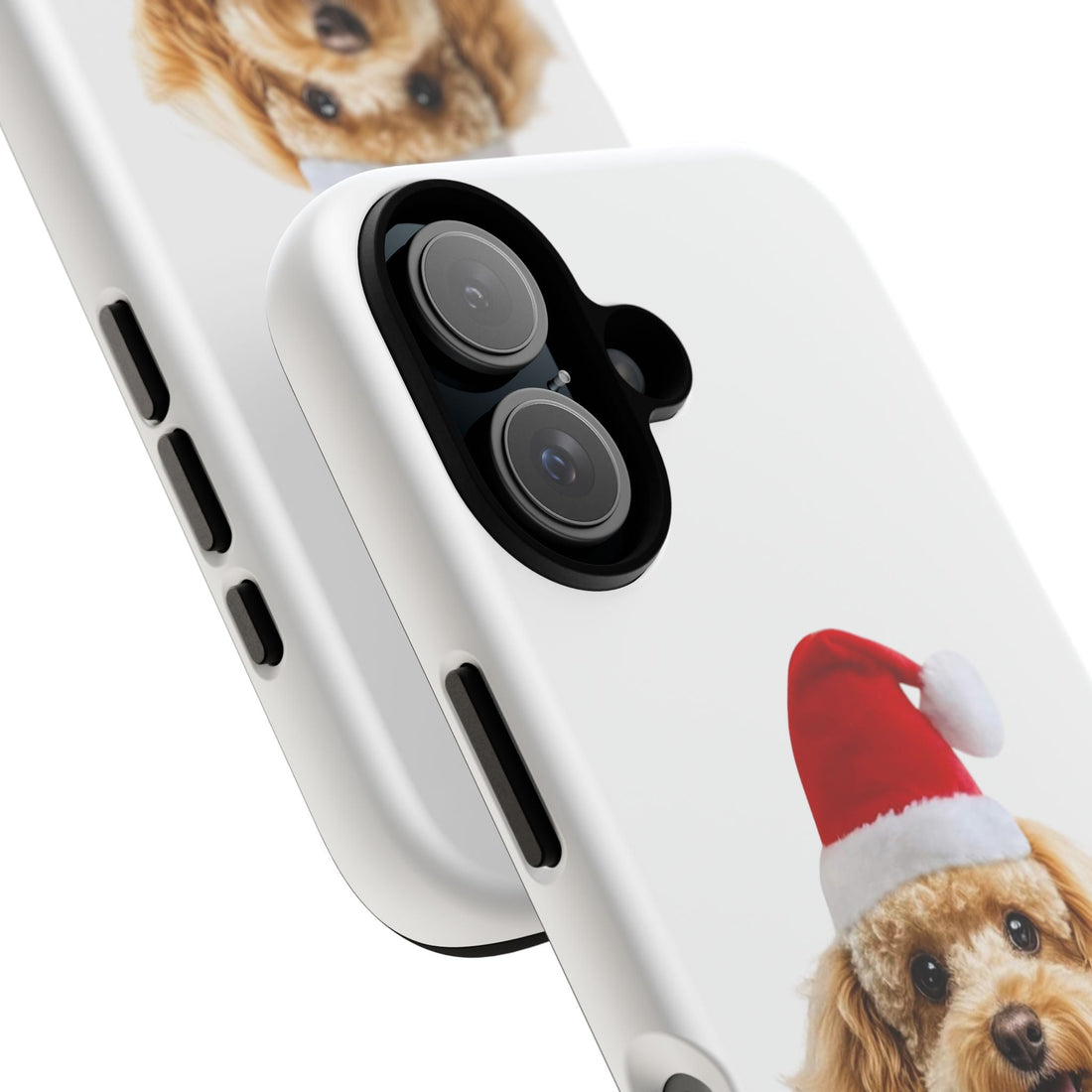 Festive Dog Phone Case – Holiday Gift for Pet Lovers